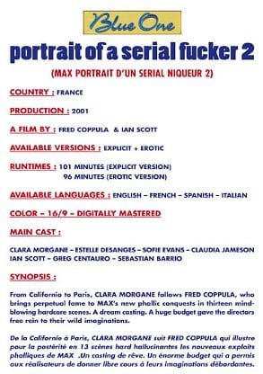 Max 2 Portrait Of A Serial Fucker - French