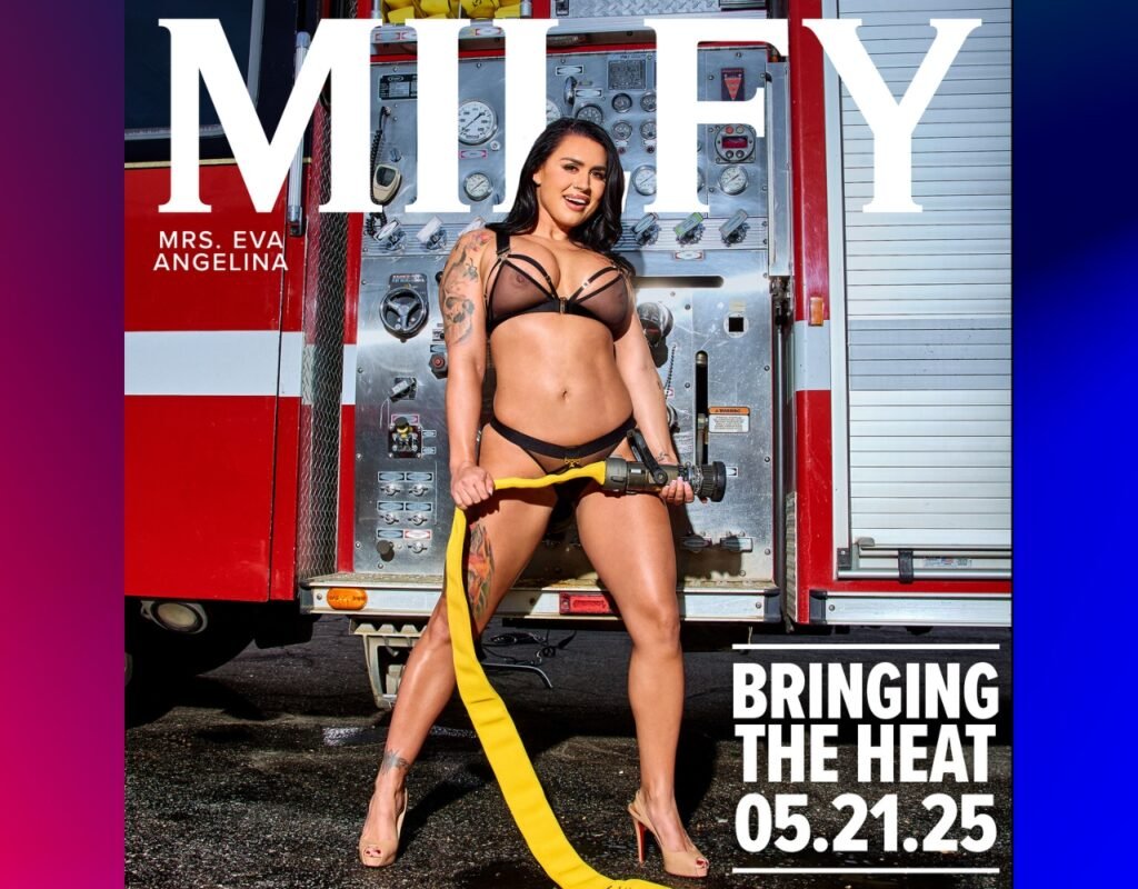 Veteran pornstar Eva Angelina makes her Milfy debut