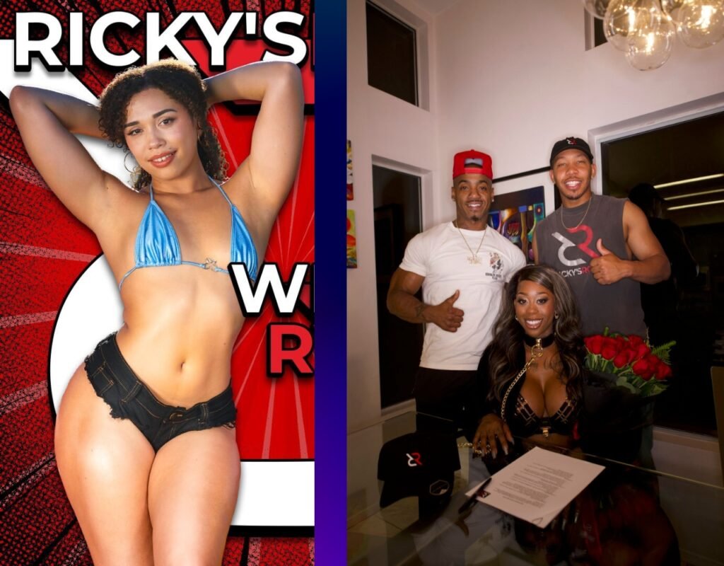 Rickys Room signs contracts with pornstars Willow Ryder and Baby Gemini