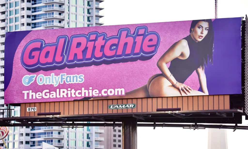 Gal Ritchie billboard