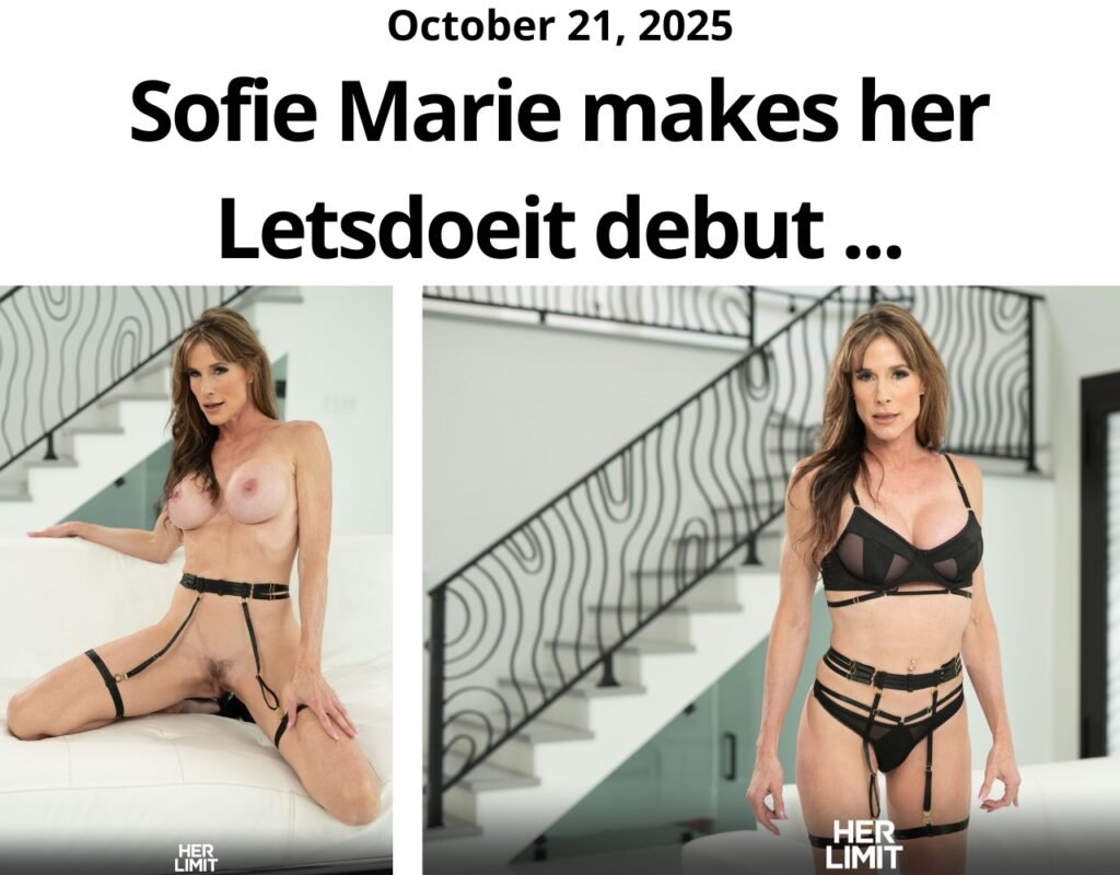 Sofie Marie makes her Letsdoeit debut with an ultra-intense anal sex scene
