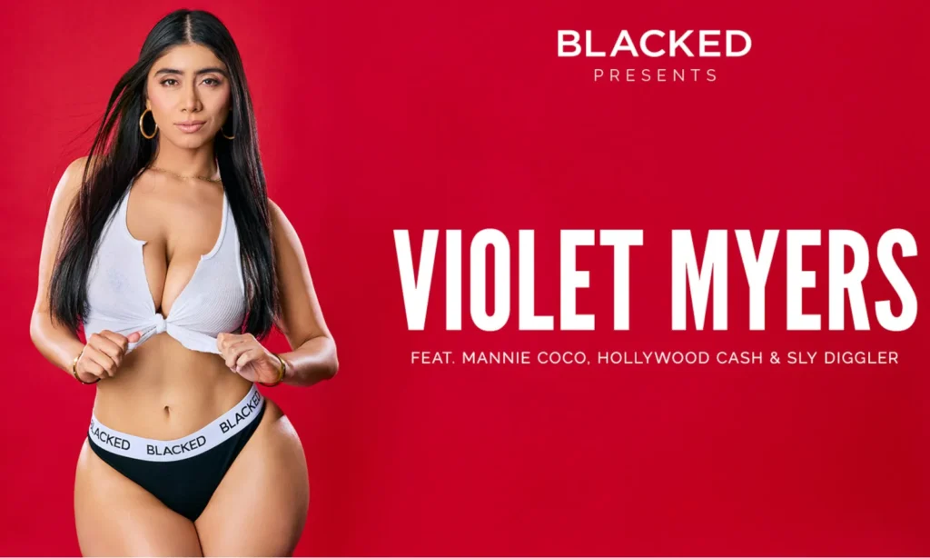 Blacked - Violet Myers, Mannie Coco, Hollywood Cash & Sly Diggler