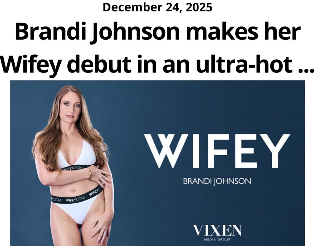 Brandi Johnson makes her Wifey debut in an ultra-hot threesome scene