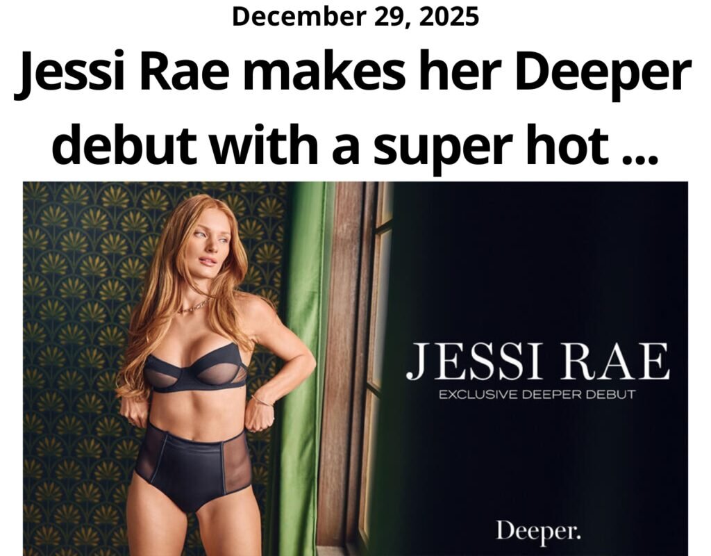 Jessi Rae makes her Deeper debut with a super hot interracial sex scene