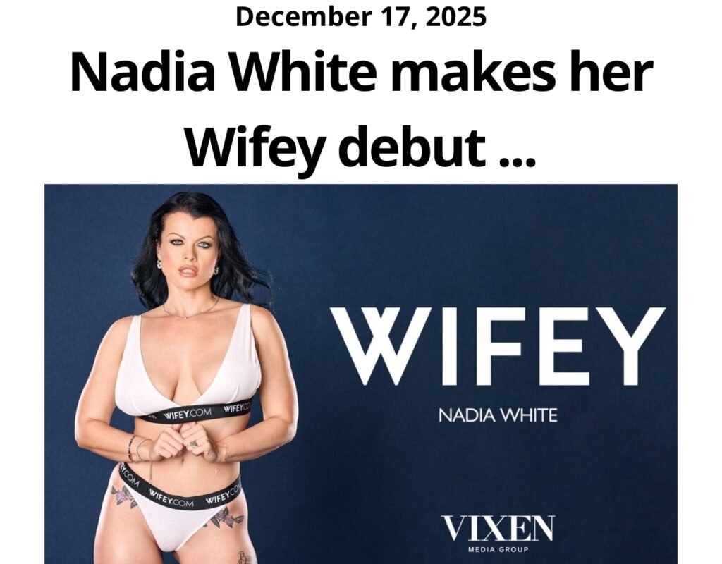 Nadia White makes her Wifey debut in an interracial anal sex scene